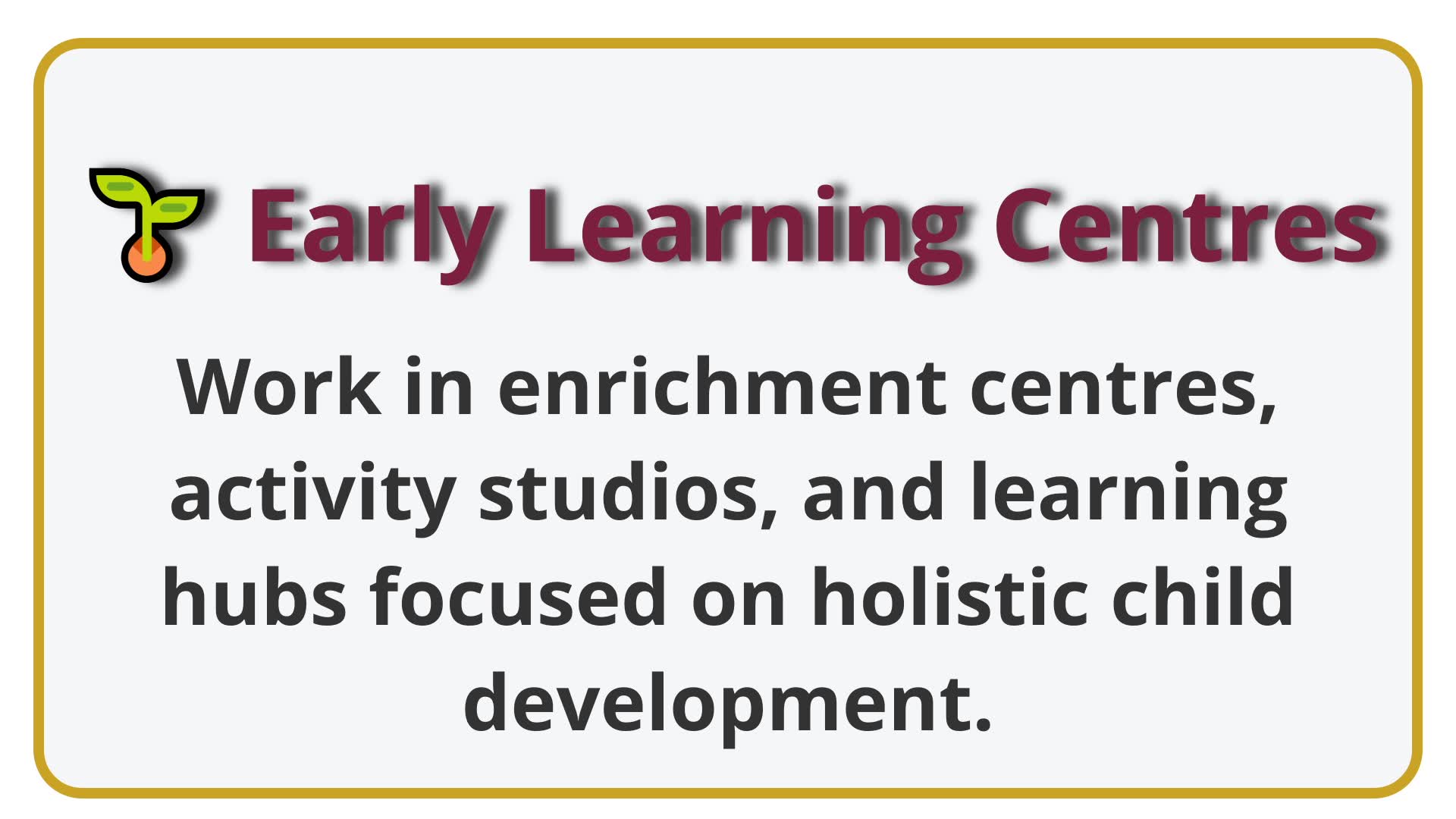 early learning